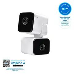 VTA PLUS - Cámara Wifi 2K Doble Lente Fijo + Movimiento Plane