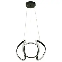 DESIGNERS LIGHTING - Lámpara Colgante Led Color Negro 32w 100-240v 3000k