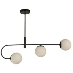 DESIGNERS LIGHTING - Lámpara Colgante Color Negro 3l E27 40w