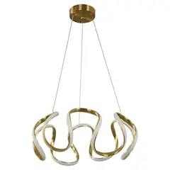 DESIGNERS LIGHTING - Lámpara Colgante Led Color Plateado 42w 100-240v 3000k