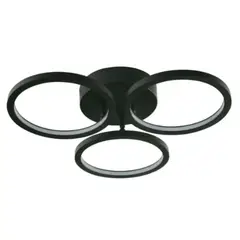 DESIGNERS LIGHTING - Lámpara de Techo Led Color Negro 38w 120-277v 3000k (atenu