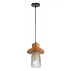 DESIGNERS LIGHTING - Lámpara de Techo Color Negro 1l E27 10w