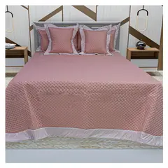HOMETEX - Tendido Aster Full Queen Rosado