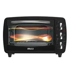 IMUSA - Horno Tostador 2.2 8010000504 20 Litros 5 En1 Negro