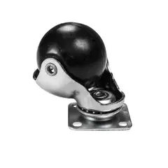MP TOOLS - Rodachina de Bola En Caucho Con Plataforma de Acero 53mm