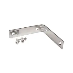 MP TOOLS - Angulo de Soporte y Refuerzo Zincado de 3" Con Tornillos