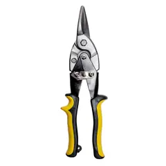 RANGER - Tijeras Aviación de Corte Recto Color Amarillo Profesional