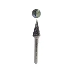 ADVANCED - Fresa Sm-4 Cónica Doble Corte 3/8" X 5/8" X 1/4" Set X 3 Unidades