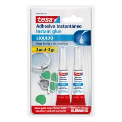 TESA - Adhesivo Instantaneo 2 Unidades x 3 Gramos