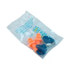 MAVERICK - Tapa Oido Tipo Tapon Con Cordon En Silicona