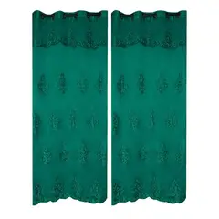 HOMETEX - Velo Rose Verde