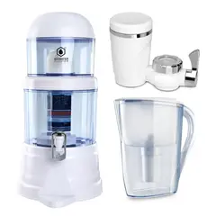 CHEF MASTER - Filtro de Agua + Filtro Grifo + Jarra Filtradora