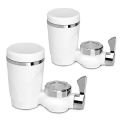 CHEF MASTER - Set X 2 Filtros de Agua para Grifo con 7 Niveles Filtración