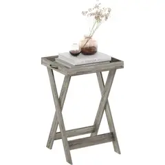 FURINNO - Mesa Clásica con Bandeja Extraíble