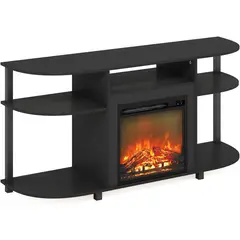 undefined - Centro de Entretenimiento Furinno Con Chimenea