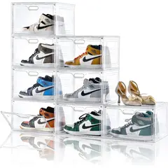 undefined - Paquete de 8 Cajas de Zapatos Apilables