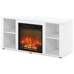 undefined - Centro de Entretenimiento Furinno Jensen con Chimenea