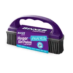BINNER - Cepillo Para Perro Recoge Pelo Piso/Tapete
