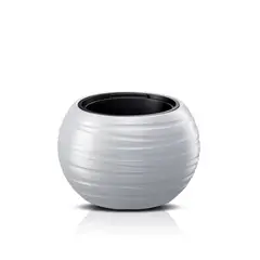 ANASAC - Matera Plástica Maze Redonda 39X26CM Blanca
