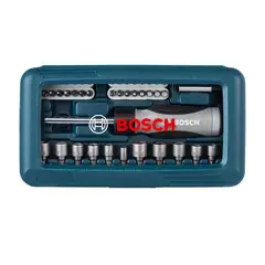 BOSCH - Kit de Puntas y Dados para Atornillar 46 Unidades