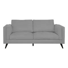 ELITE LIVING - Sofa Montreal 3 puestos Tela Plata