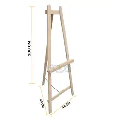 MAOS CENTRY - Caballete Base O Tripode En Madera Mediano