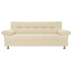 undefined - Sofá cama milan 180x100x30 marfil 3 posiciones