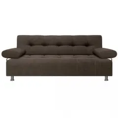 undefined - Sofá cama milan 180x100x30 chocolate 3 posiciones