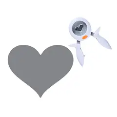 FISKARS - Perforadora Corazón Extra Larga 2 pulgadas