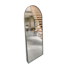 GENERICO - Espejo Cuerpo Entero de Piso Marco Metal 60x150 cm Dorado