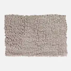 DIB - Tapete De Baño Loop Soft 40X60 Cm Gris Claro
