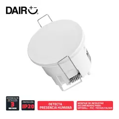 DAIRU - Sensor de Presencia Humana Incrustar Detección 3 m