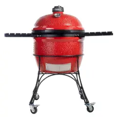 KAMADO JOE - Asador A Carbón Kamado Con Bandeja Con Tapa Kamado Big Joe I