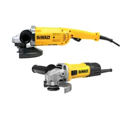 DEWALT - Combo Pulidora Angular 9 Pulgadas 2200w + Pulidora Ultradelgada 4- ½ Pulgada 750w
