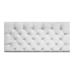 MAGIC CLASS - Cabecero Semidoble Fantasy Flotante 120X60 Blanco Ecocuero