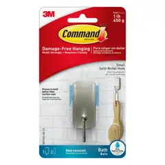 COMMAND - Gancho De Baño Small X1