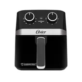 OSTER - Freidora de Aire Manual Recubrimiento DiamondForce 4 Litros de Capacidad, con Controles de Tiempo y Temperatura