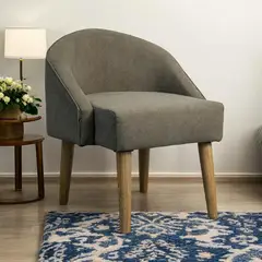 JUST HOME COLLECTION - Poltrona Apolo 50x98x62 cm Taupe