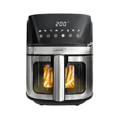 MERTEC - Freidora de aire digital 6.5l 7 funciones - acero inoxidable