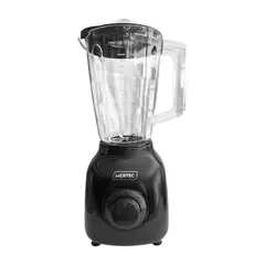 MERTEC - Licuadora Vaso Plástico 1.6Litros 2V Negra