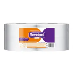 undefined - Papel Higiénico Rendipel Blanco Doble Hoja 250m x4