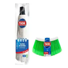 TASK - Repuesto Trapero Microfibra + Repuesto Escoba Dalia