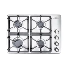 HACEB - Estufa Empotrable Gas Natural 60 X 43 cm Hierro Fundido
