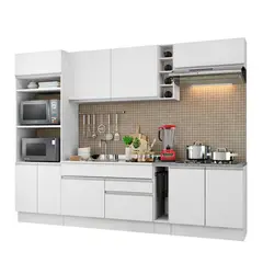 MADESA - Cocina Integral Vicenza Con 290 cm Blanco