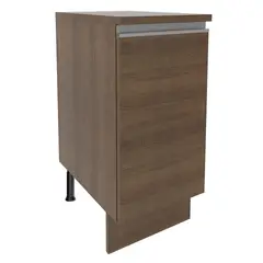 MADESA - Mueble de Cocina Bajo 1 Puerta Glamy 35 cm Marrón