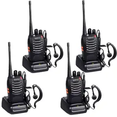 undefined - Radio Intercomunicador Boafeng Bf-888s Kit X 4