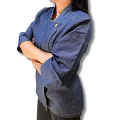 TOUCAN CHEF UNIFORMS - Chaqueta Chef Jean 203 Dama Xs