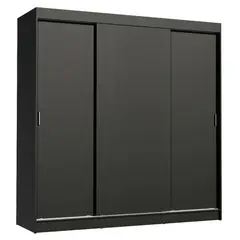 MADESA - Closet Reno 3 Puertas Corredizas Negro