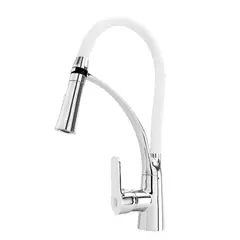 BOCCHERINI - Mezclador Lavaplatos En Bronce. Manija Tipo Palancaÿ Cuello Escualizable Color Negro