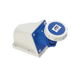 GENERICO - Toma Sobreponer 220V 3P+T IP67 Azul 32A VCP Tsp32/1242-9
